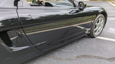 1994 Acura NSX in Berlina Black over Tan