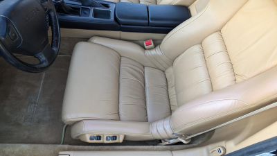 1994 Acura NSX in Berlina Black over Tan