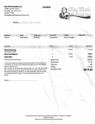 1994 Acura NSX in Berlina Black over Tan