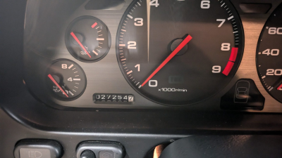 1994 Acura NSX in Berlina Black over Tan