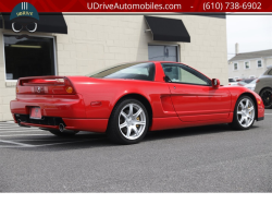2004 Acura NSX in New Formula Red over Tan