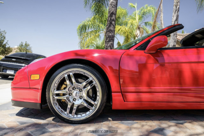 2004 Acura NSX in New Formula Red over Tan