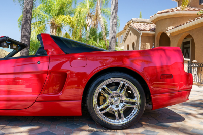 2004 Acura NSX in New Formula Red over Tan