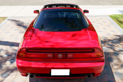 2004 Acura NSX in New Formula Red over Tan