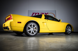 2003 Acura NSX in Spa Yellow over Black