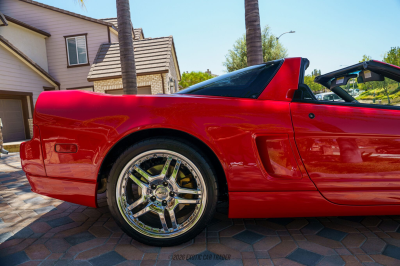 2004 Acura NSX in New Formula Red over Tan