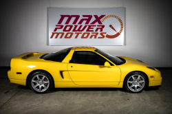 2003 Acura NSX in Spa Yellow over Black
