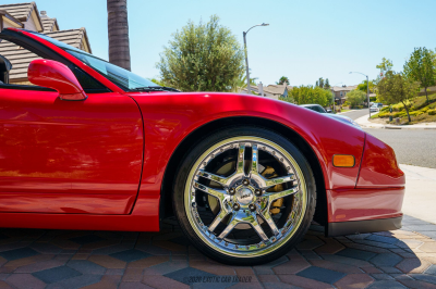 2004 Acura NSX in New Formula Red over Tan