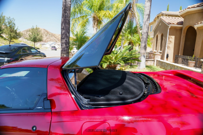 2004 Acura NSX in New Formula Red over Tan