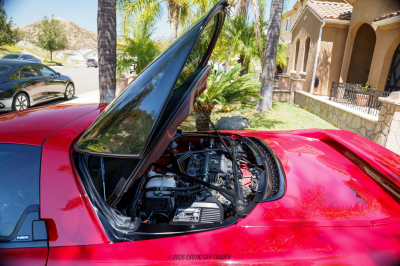 2004 Acura NSX in New Formula Red over Tan
