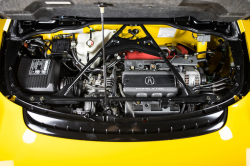 2003 Acura NSX in Spa Yellow over Black