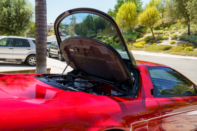 2004 Acura NSX in New Formula Red over Tan