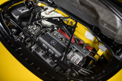 2003 Acura NSX in Spa Yellow over Black