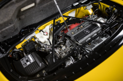 2003 Acura NSX in Spa Yellow over Black