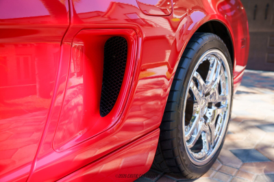 2004 Acura NSX in New Formula Red over Tan