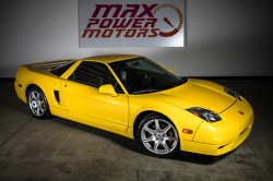 2003 Acura NSX in Spa Yellow over Black