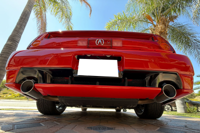 2004 Acura NSX in New Formula Red over Tan