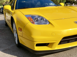 2003 Acura NSX in Spa Yellow over Black