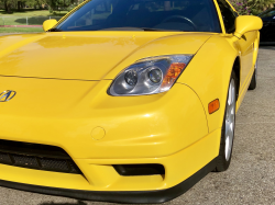 2003 Acura NSX in Spa Yellow over Black