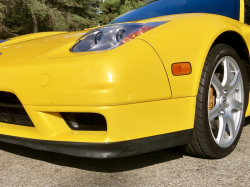 2003 Acura NSX in Spa Yellow over Black