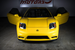 2003 Acura NSX in Spa Yellow over Black