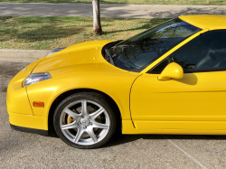 2003 Acura NSX in Spa Yellow over Black