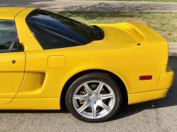 2003 Acura NSX in Spa Yellow over Black