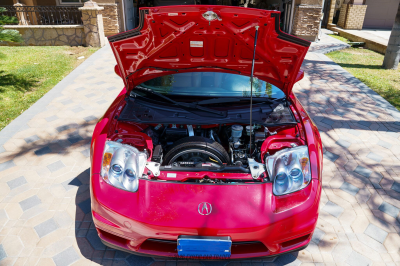 2004 Acura NSX in New Formula Red over Tan