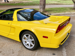 2003 Acura NSX in Spa Yellow over Black