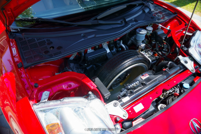 2004 Acura NSX in New Formula Red over Tan