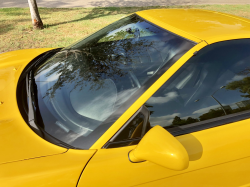 2003 Acura NSX in Spa Yellow over Black