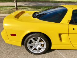 2003 Acura NSX in Spa Yellow over Black