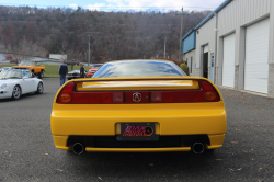 2003 Acura NSX in Spa Yellow over Black