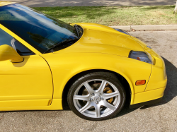 2003 Acura NSX in Spa Yellow over Black