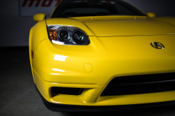 2003 Acura NSX in Spa Yellow over Black