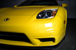 2003 Acura NSX in Spa Yellow over Black