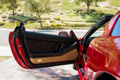 2004 Acura NSX in New Formula Red over Tan