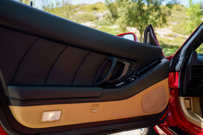 2004 Acura NSX in New Formula Red over Tan