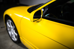 2003 Acura NSX in Spa Yellow over Black