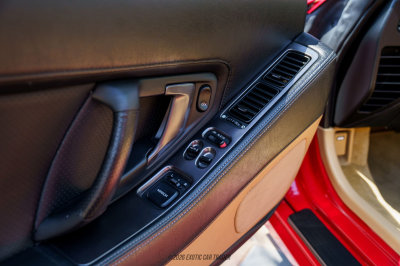 2004 Acura NSX in New Formula Red over Tan
