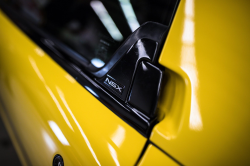 2003 Acura NSX in Spa Yellow over Black