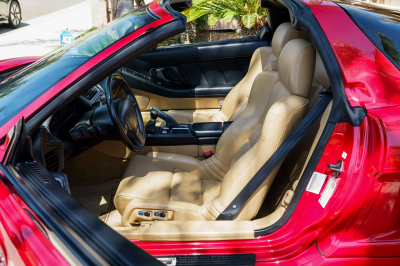 2004 Acura NSX in New Formula Red over Tan