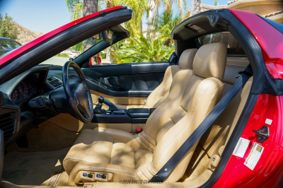2004 Acura NSX in New Formula Red over Tan
