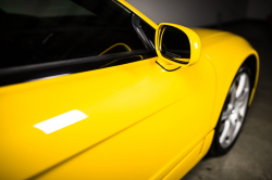 2003 Acura NSX in Spa Yellow over Black