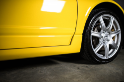 2003 Acura NSX in Spa Yellow over Black