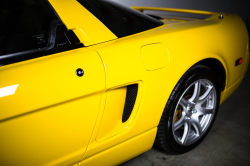 2003 Acura NSX in Spa Yellow over Black