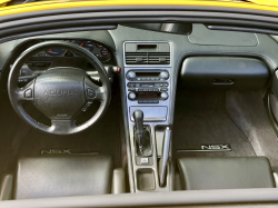 2003 Acura NSX in Spa Yellow over Black