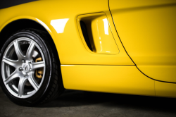 2003 Acura NSX in Spa Yellow over Black