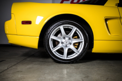 2003 Acura NSX in Spa Yellow over Black