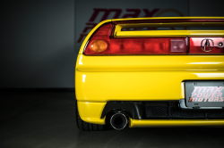 2003 Acura NSX in Spa Yellow over Black